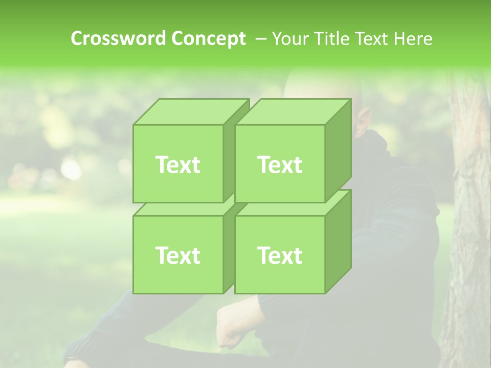 Park Leisure Stubble PowerPoint Template