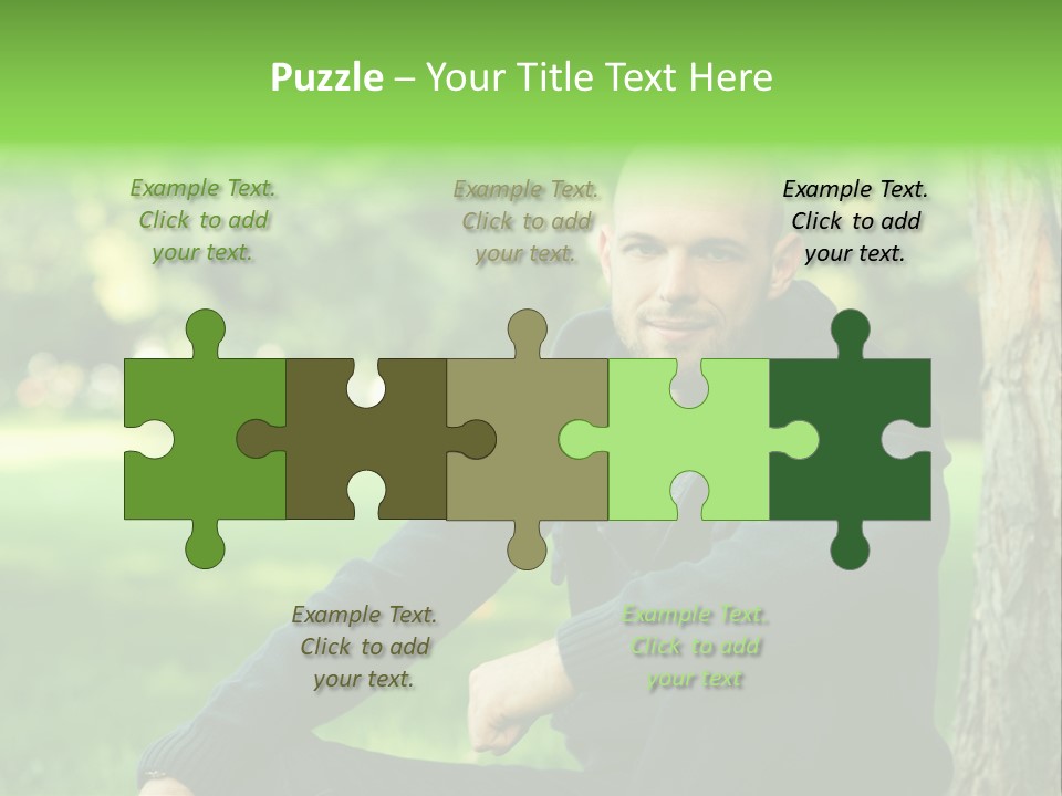 Park Leisure Stubble PowerPoint Template