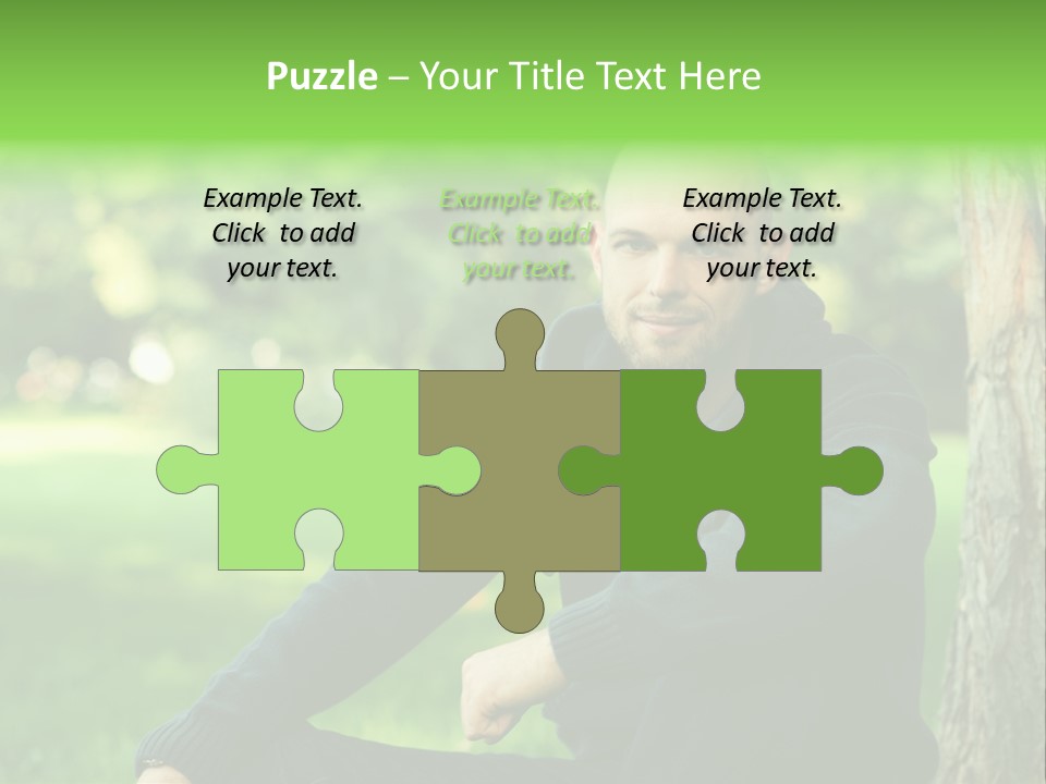 Park Leisure Stubble PowerPoint Template