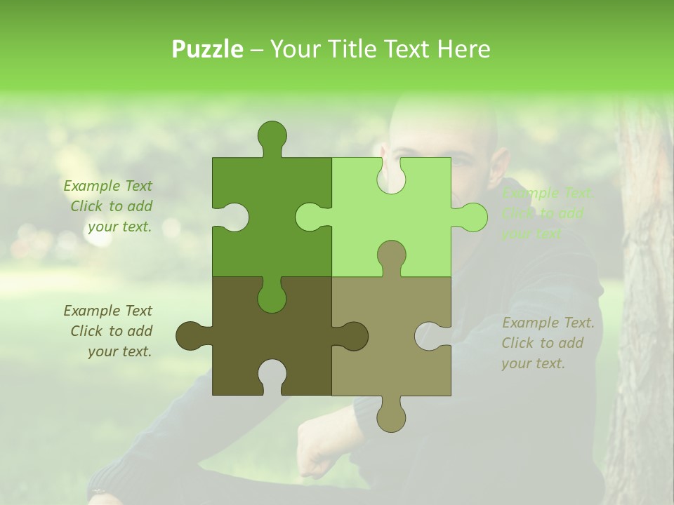 Park Leisure Stubble PowerPoint Template