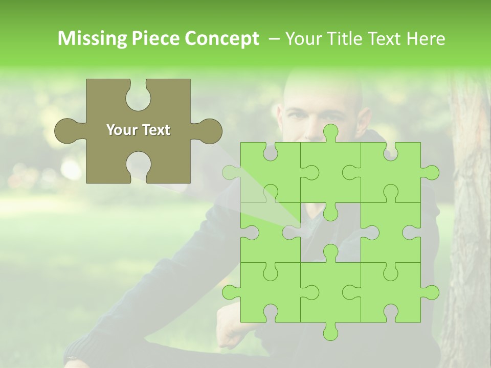 Park Leisure Stubble PowerPoint Template