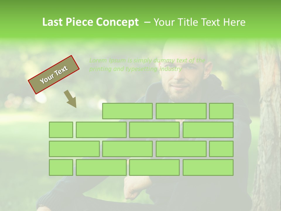 Park Leisure Stubble PowerPoint Template