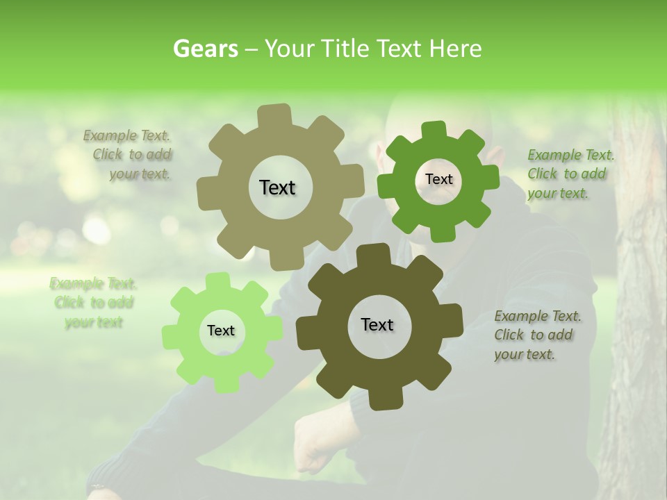 Park Leisure Stubble PowerPoint Template