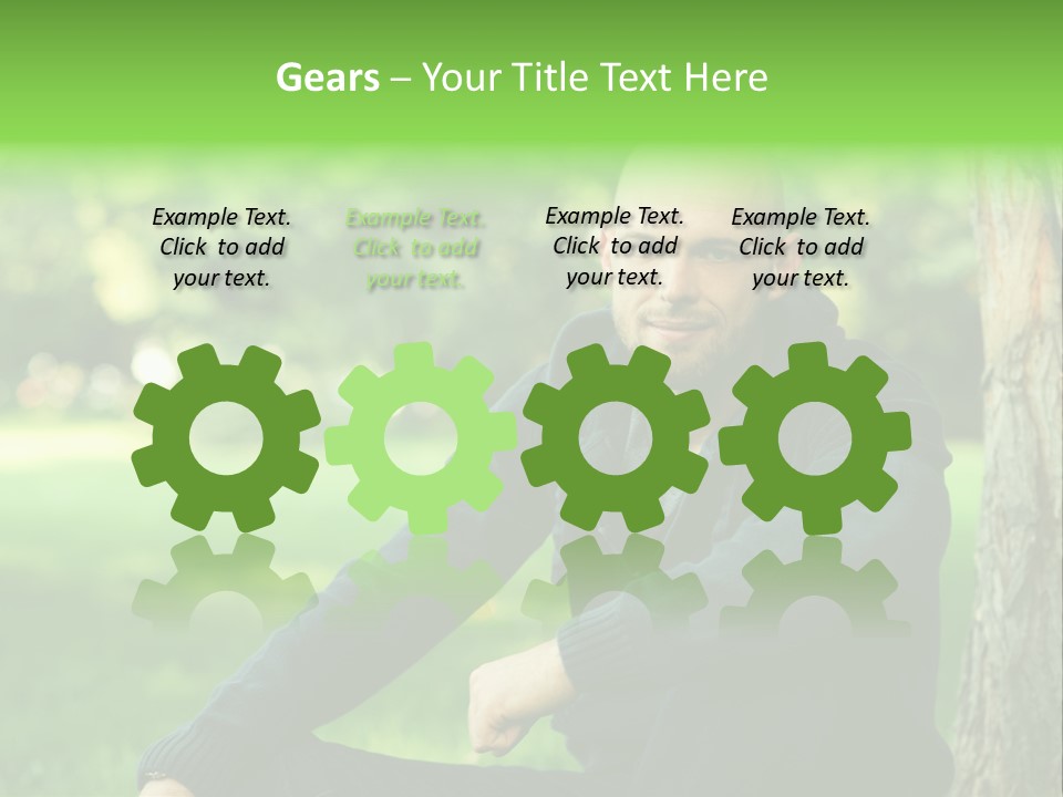 Park Leisure Stubble PowerPoint Template