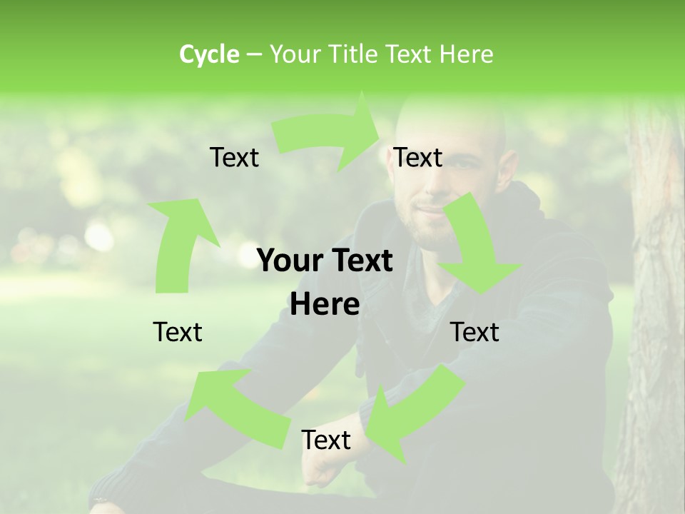 Park Leisure Stubble PowerPoint Template