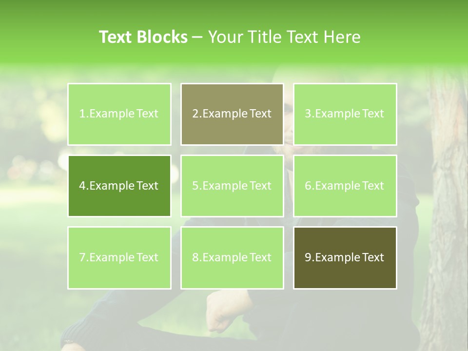 Park Leisure Stubble PowerPoint Template