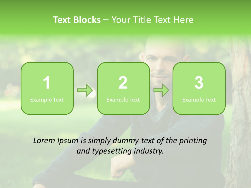 Park Leisure Stubble PowerPoint Template