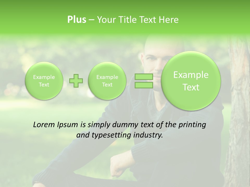 Park Leisure Stubble PowerPoint Template