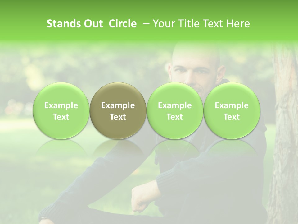 Park Leisure Stubble PowerPoint Template