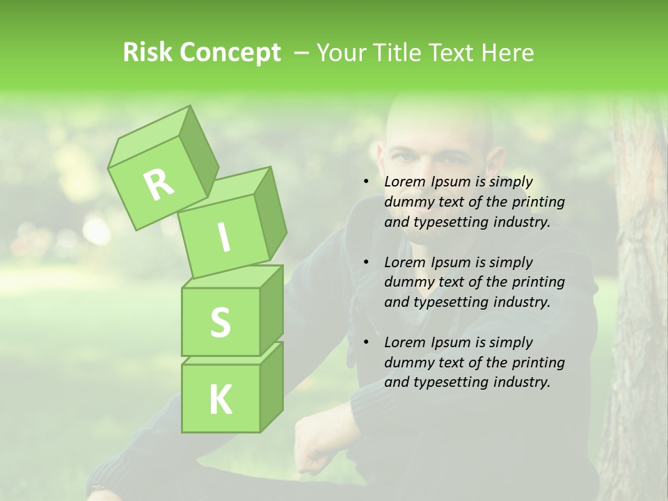 Park Leisure Stubble PowerPoint Template