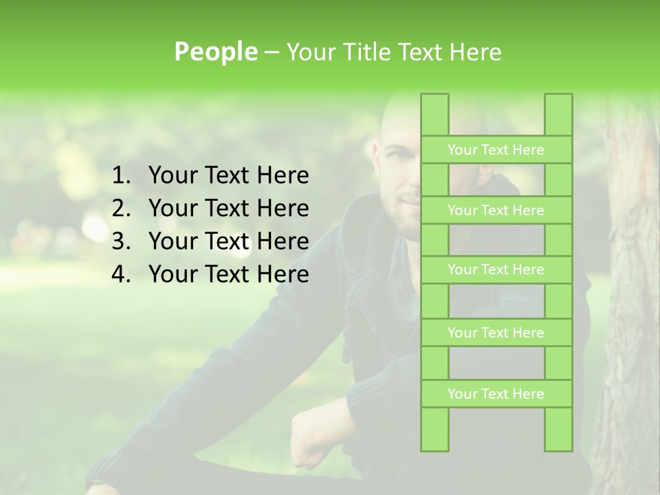 Park Leisure Stubble PowerPoint Template
