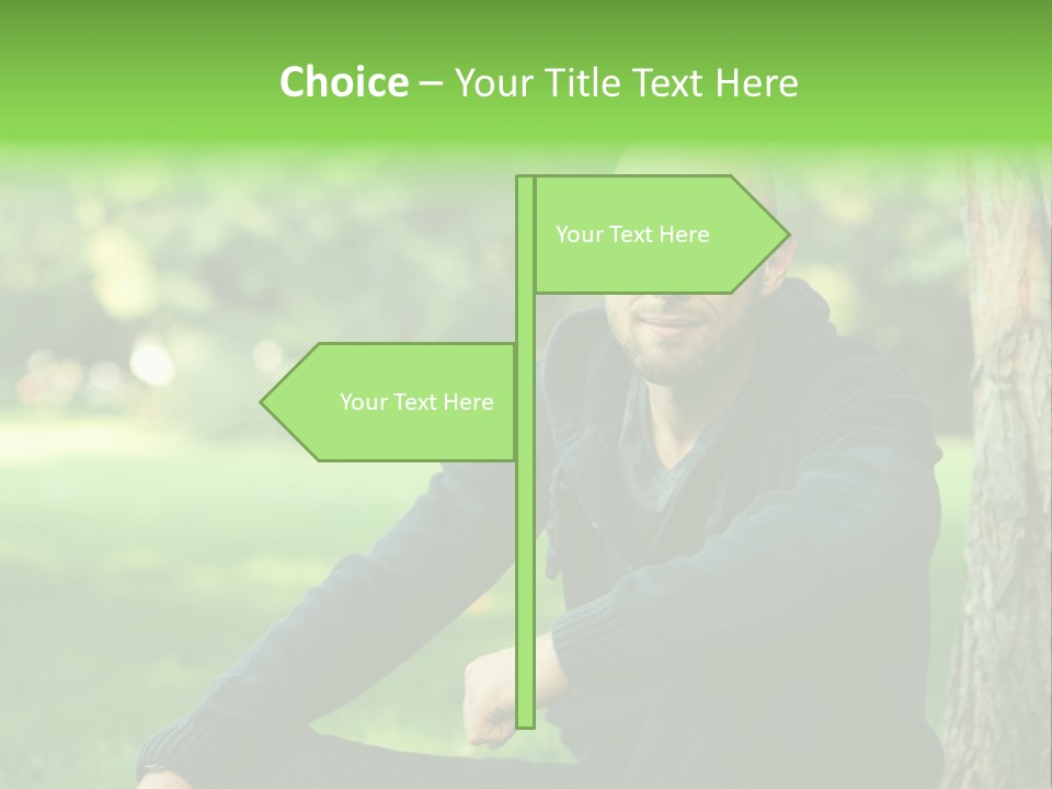 Park Leisure Stubble PowerPoint Template
