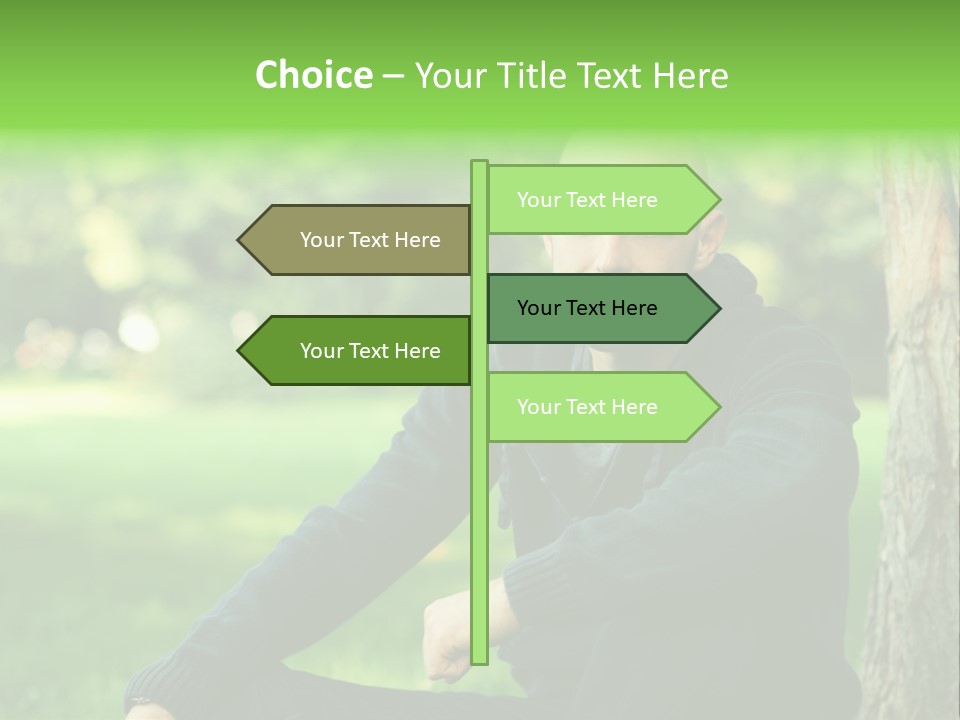 Park Leisure Stubble PowerPoint Template