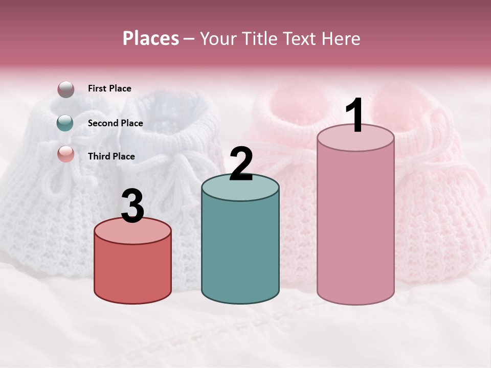 Infant Boy Crocheted PowerPoint Template