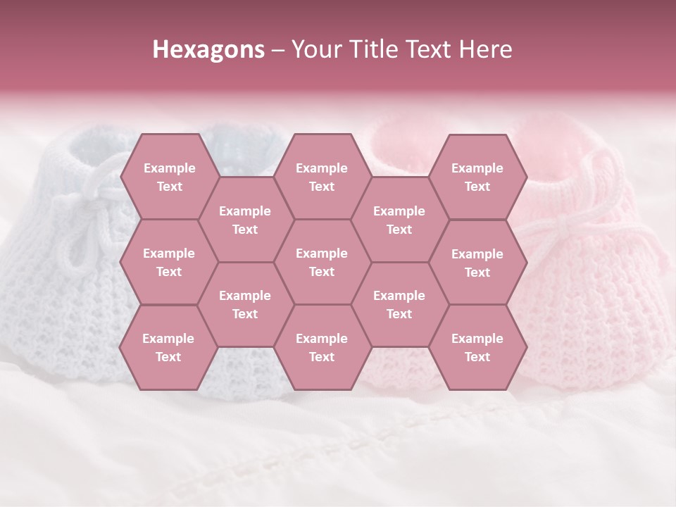 Infant Boy Crocheted PowerPoint Template