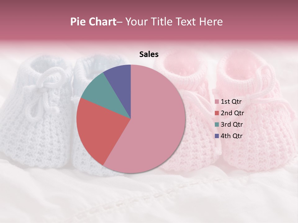 Infant Boy Crocheted PowerPoint Template