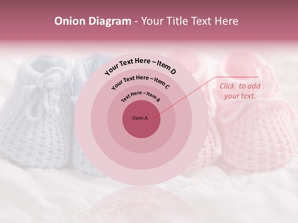 Infant Boy Crocheted PowerPoint Template