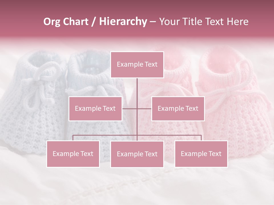 Infant Boy Crocheted PowerPoint Template