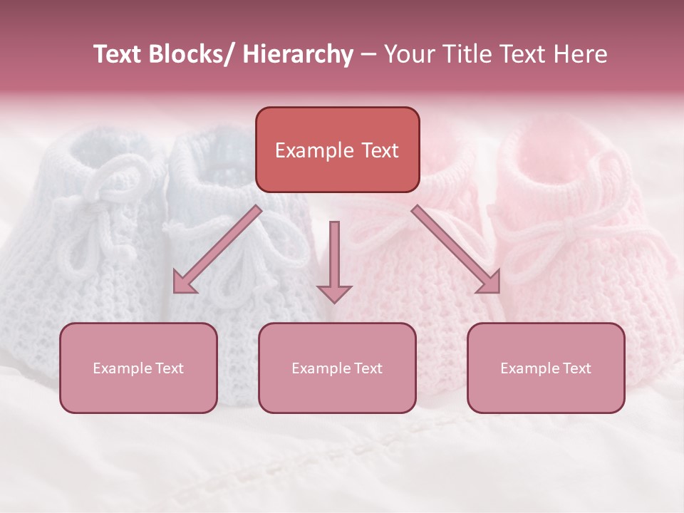 Infant Boy Crocheted PowerPoint Template