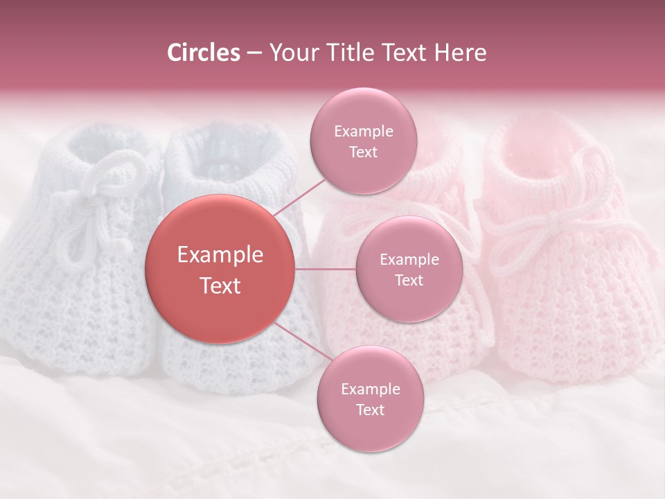 Infant Boy Crocheted PowerPoint Template
