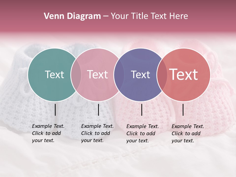 Infant Boy Crocheted PowerPoint Template