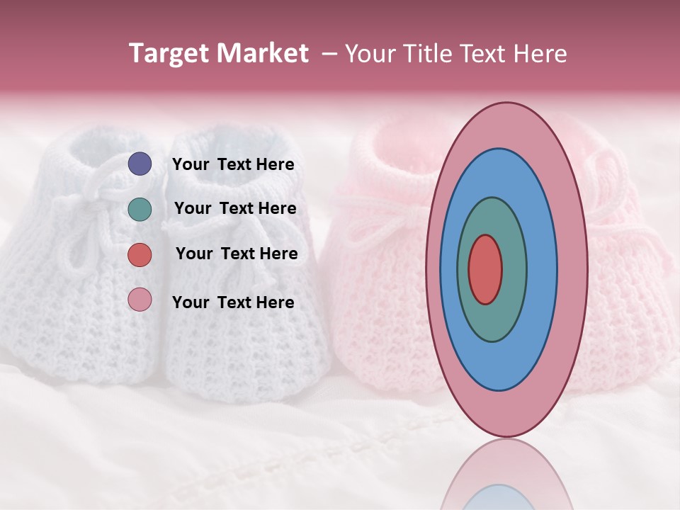 Infant Boy Crocheted PowerPoint Template