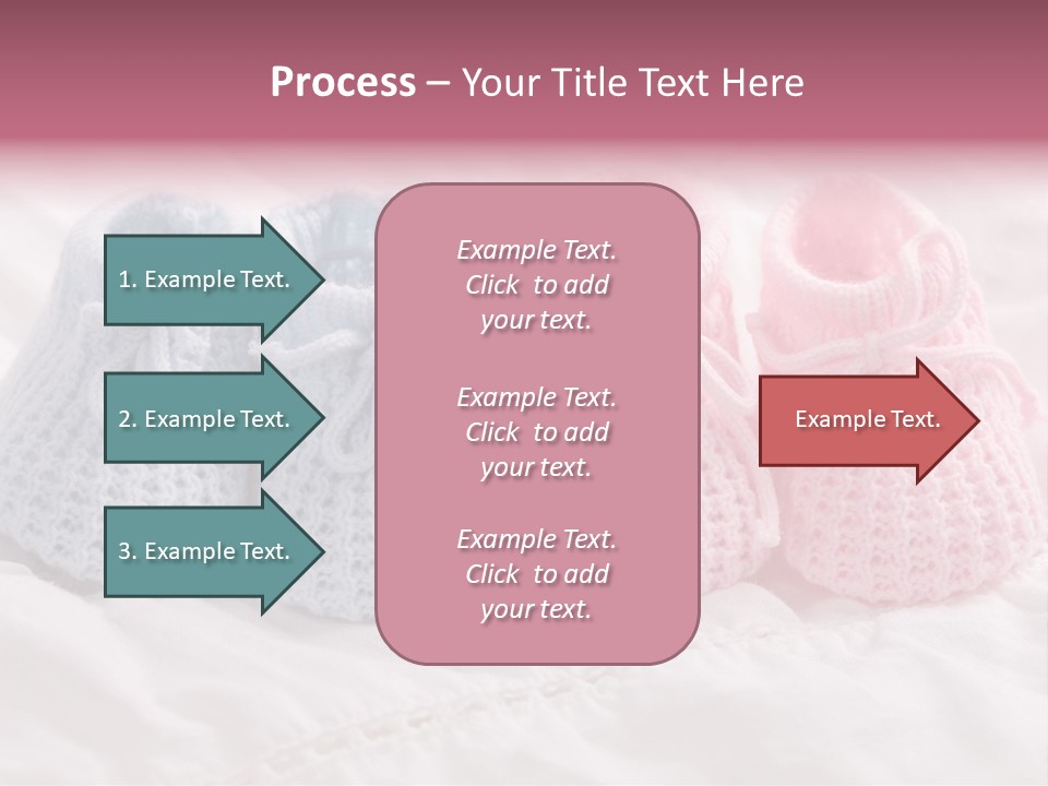 Infant Boy Crocheted PowerPoint Template