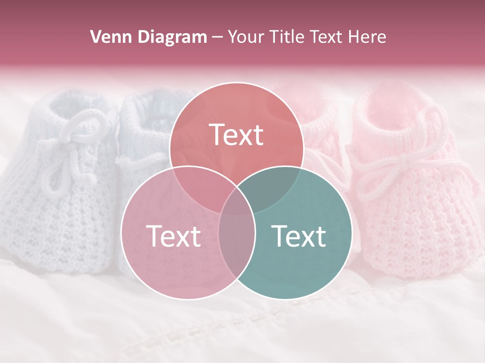 Infant Boy Crocheted PowerPoint Template