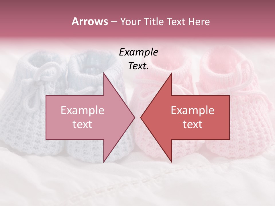 Infant Boy Crocheted PowerPoint Template