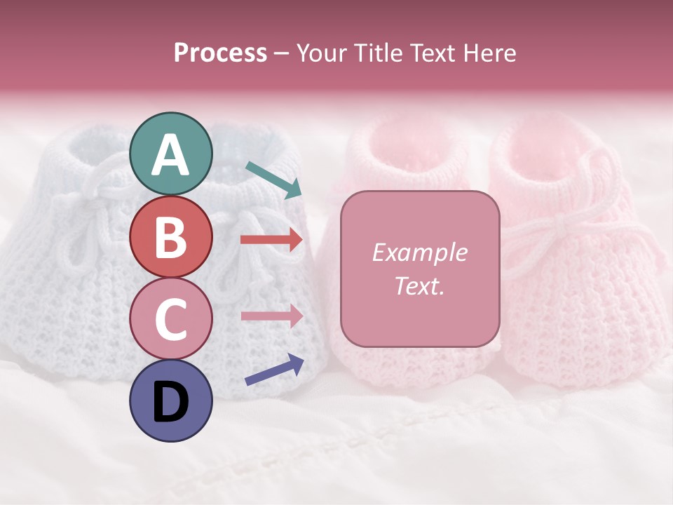 Infant Boy Crocheted PowerPoint Template