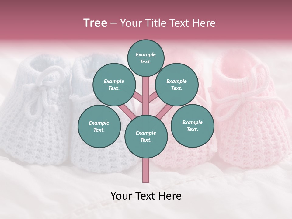 Infant Boy Crocheted PowerPoint Template