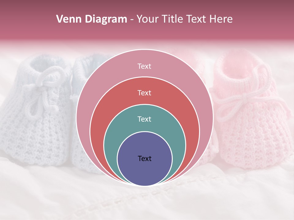 Infant Boy Crocheted PowerPoint Template