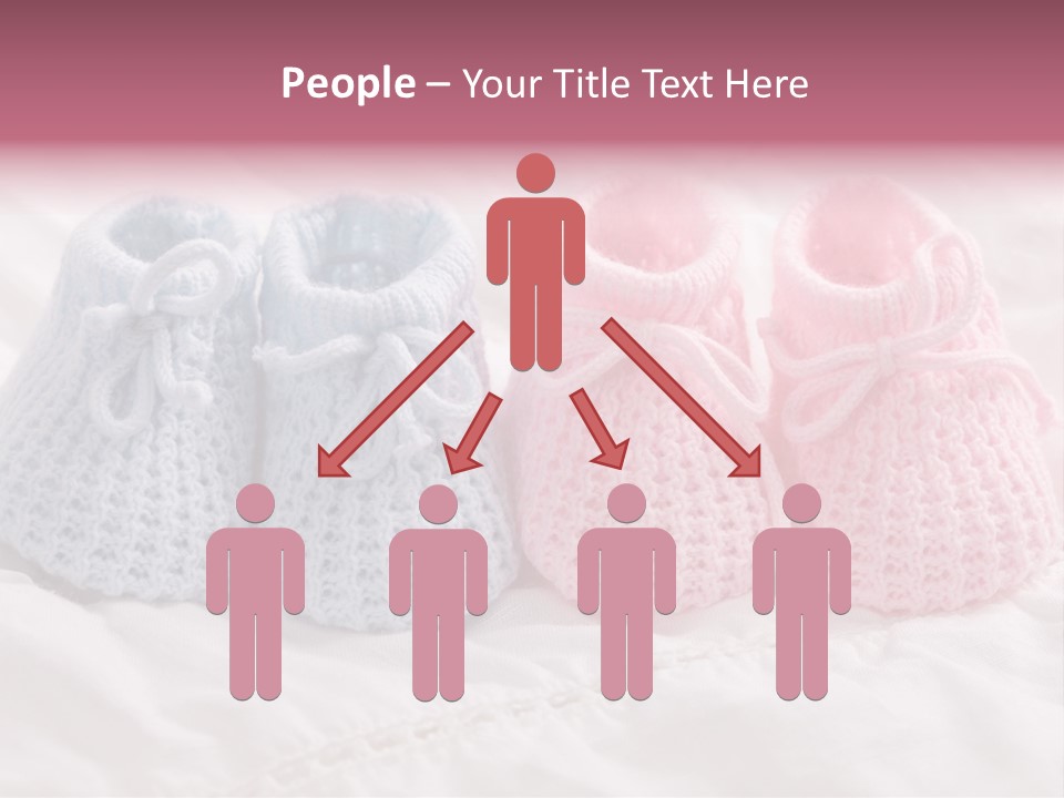 Infant Boy Crocheted PowerPoint Template