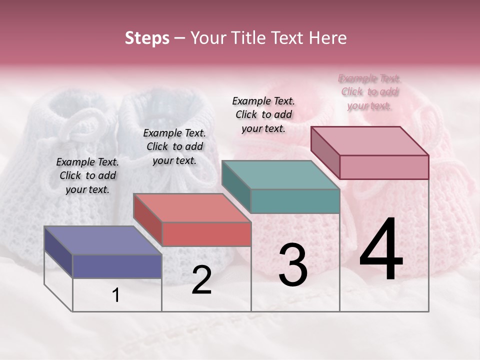 Infant Boy Crocheted PowerPoint Template