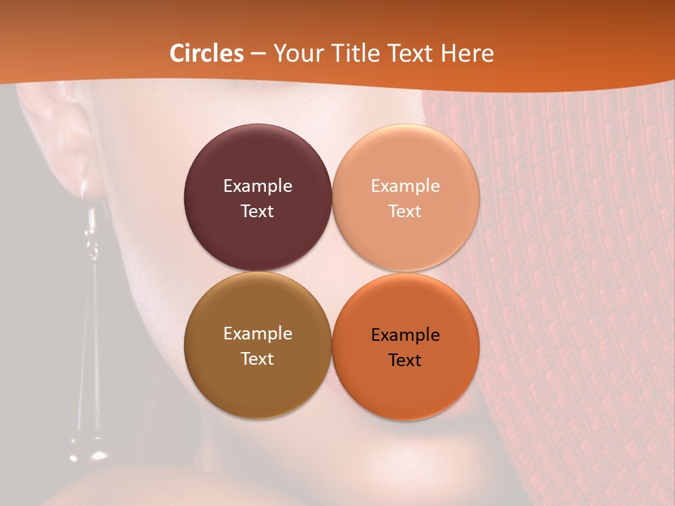 Cover Sensuality Big Eyes PowerPoint Template