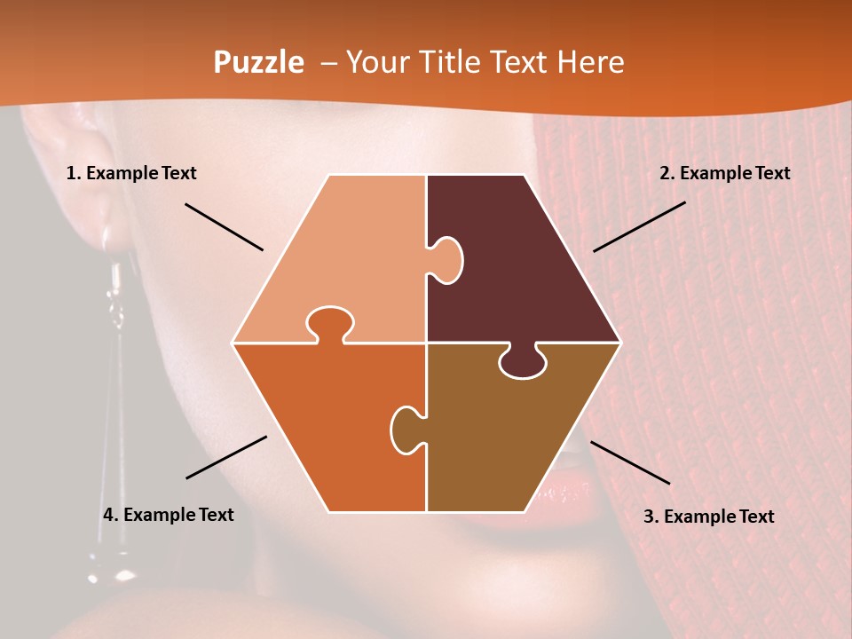 Cover Sensuality Big Eyes PowerPoint Template