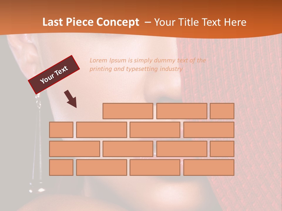 Cover Sensuality Big Eyes PowerPoint Template