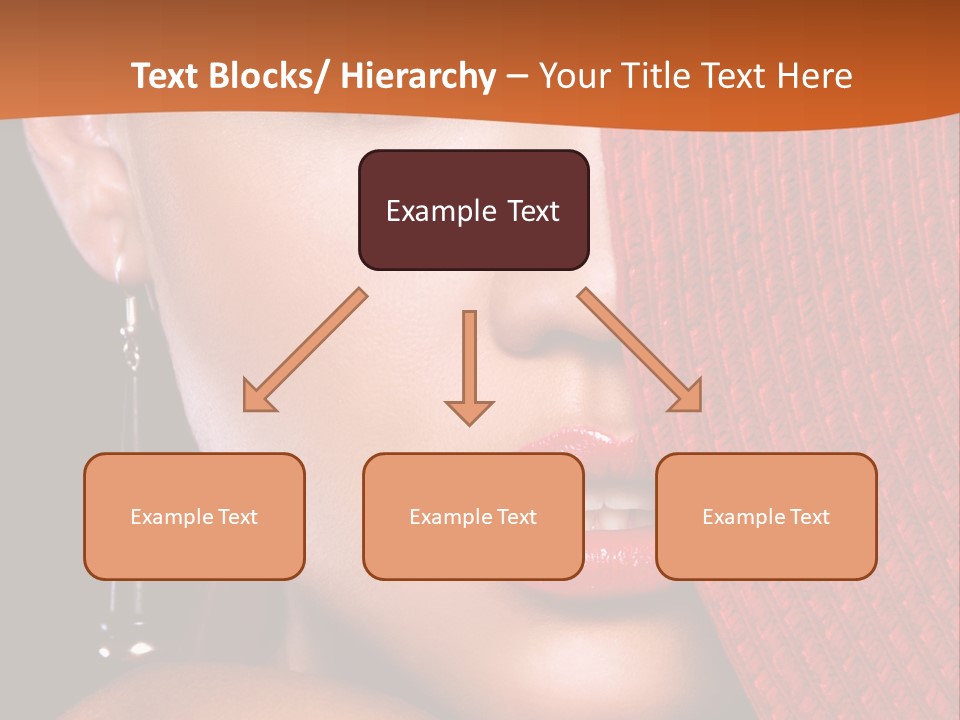 Cover Sensuality Big Eyes PowerPoint Template