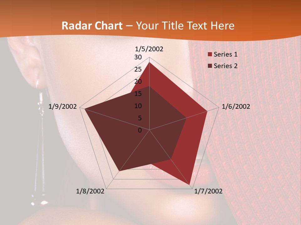 Cover Sensuality Big Eyes PowerPoint Template