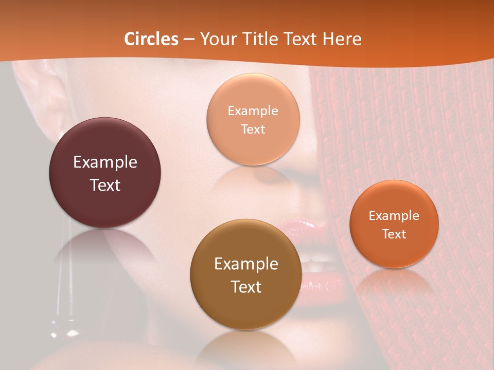 Cover Sensuality Big Eyes PowerPoint Template