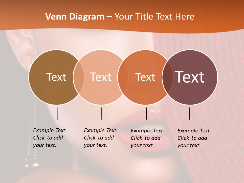 Cover Sensuality Big Eyes PowerPoint Template