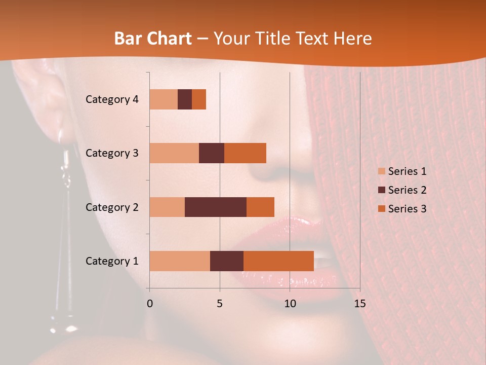 Cover Sensuality Big Eyes PowerPoint Template