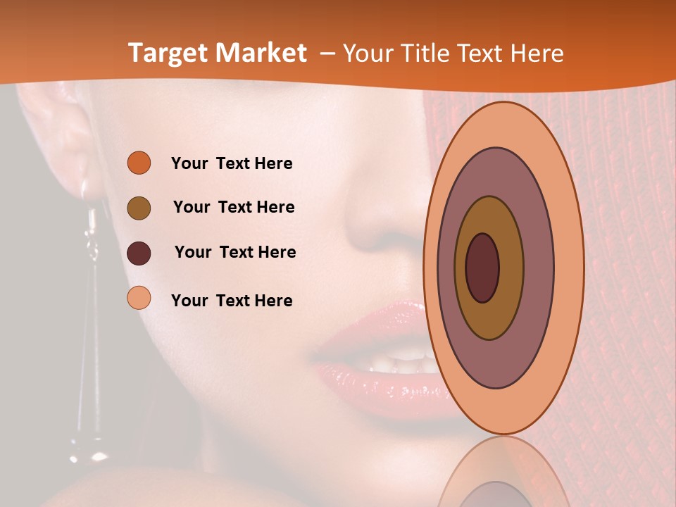 Cover Sensuality Big Eyes PowerPoint Template