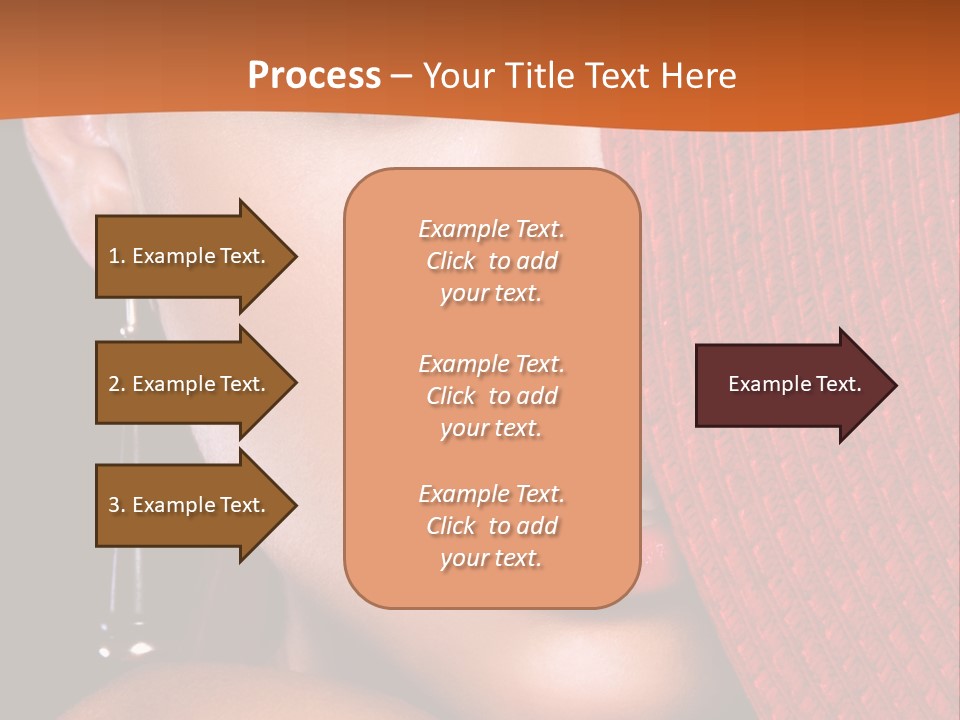 Cover Sensuality Big Eyes PowerPoint Template