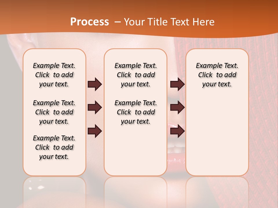 Cover Sensuality Big Eyes PowerPoint Template