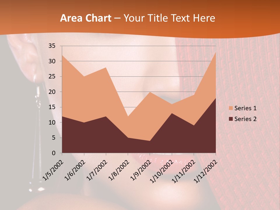Cover Sensuality Big Eyes PowerPoint Template