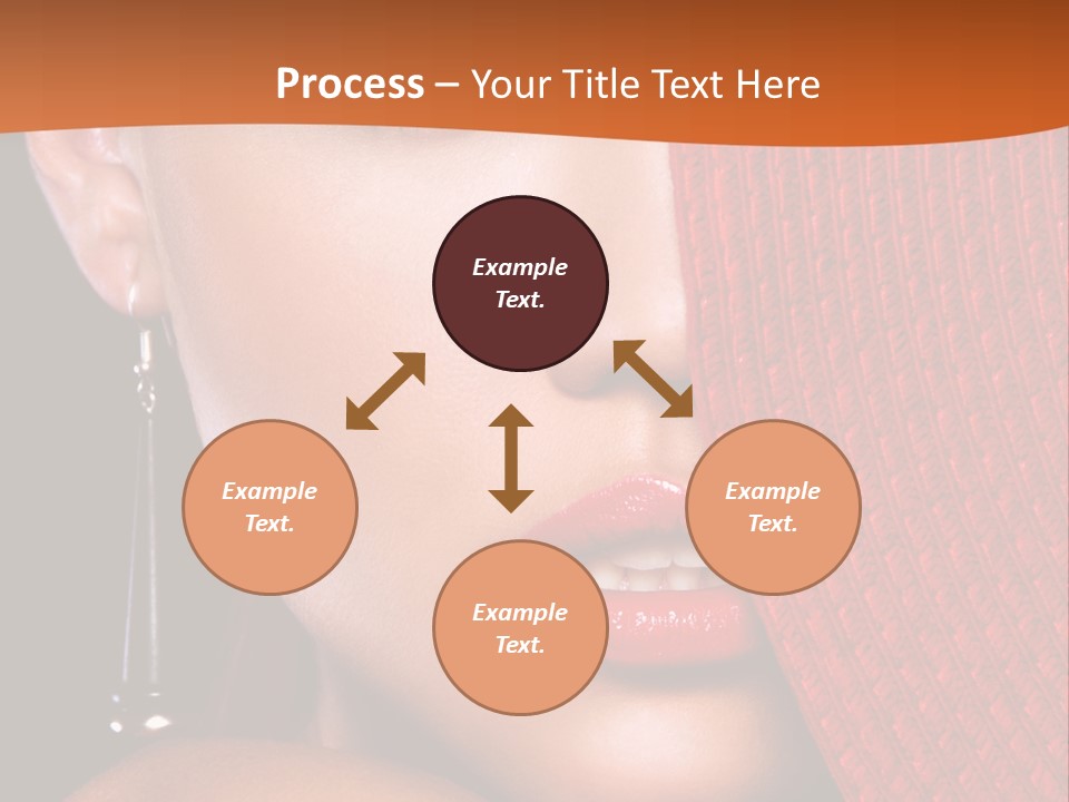 Cover Sensuality Big Eyes PowerPoint Template