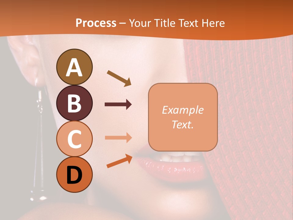 Cover Sensuality Big Eyes PowerPoint Template