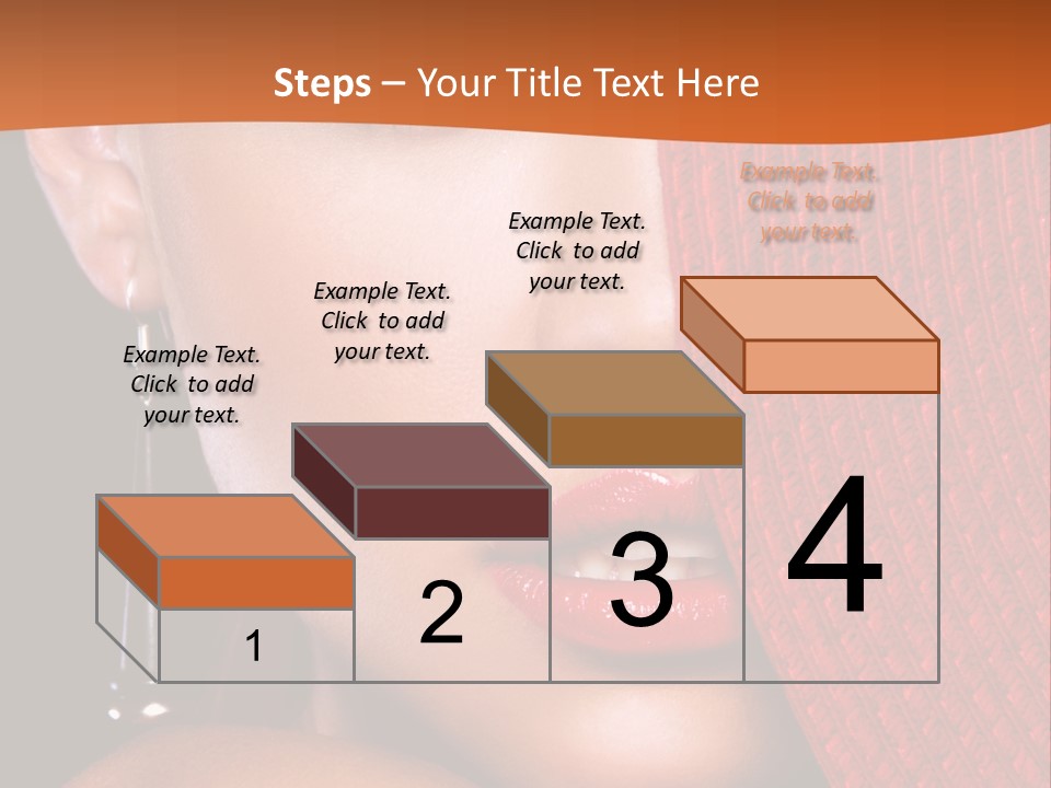 Cover Sensuality Big Eyes PowerPoint Template