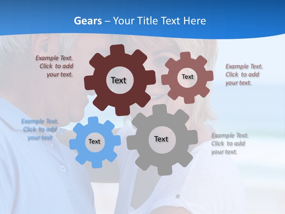 Holiday Retire Tropical PowerPoint Template